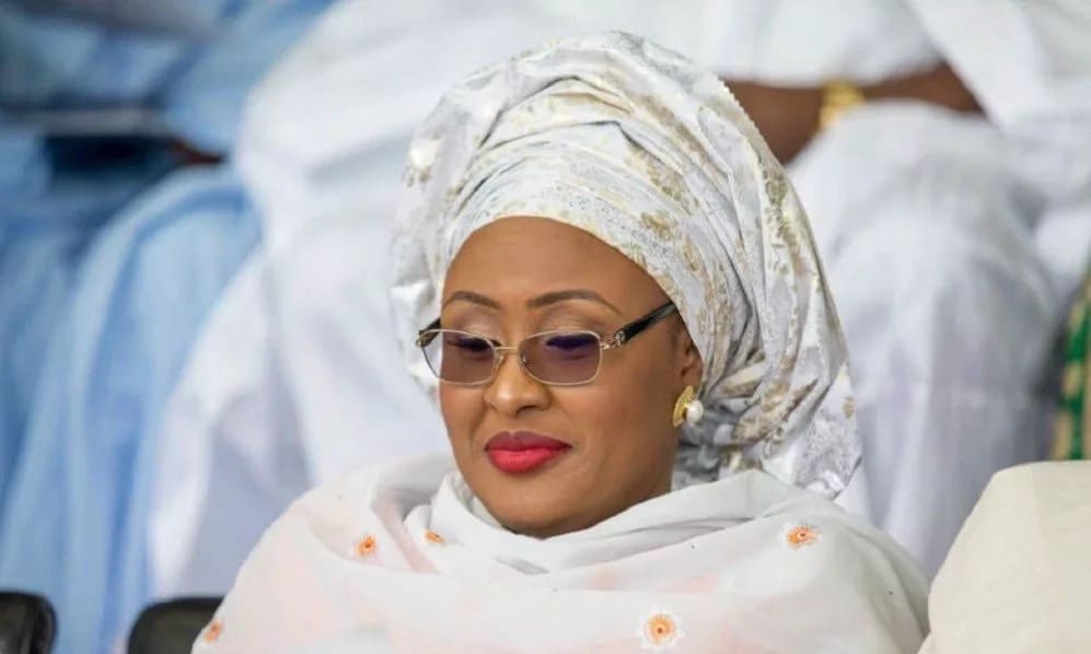 Aisha Buhari confessed that she no longer have pillow talk with her husband