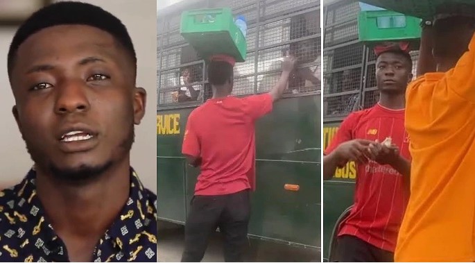 I Am Now Playing Existence’ – Hawker Who Gave Cash To Prisoners In Visitors Speaks (VIDEO)