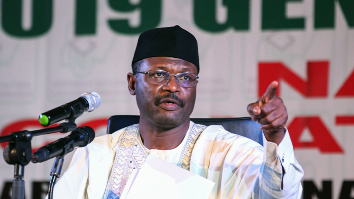 Stop lamenting scandalous governance, INEC chairman Yakubu tells Nigerians