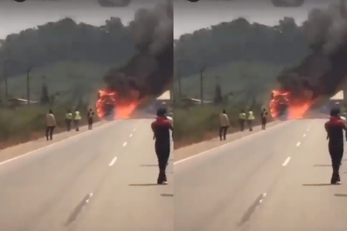 Video Showing Moments Sooner than Gasoline Explosion Took place At Bogoso Surfaces