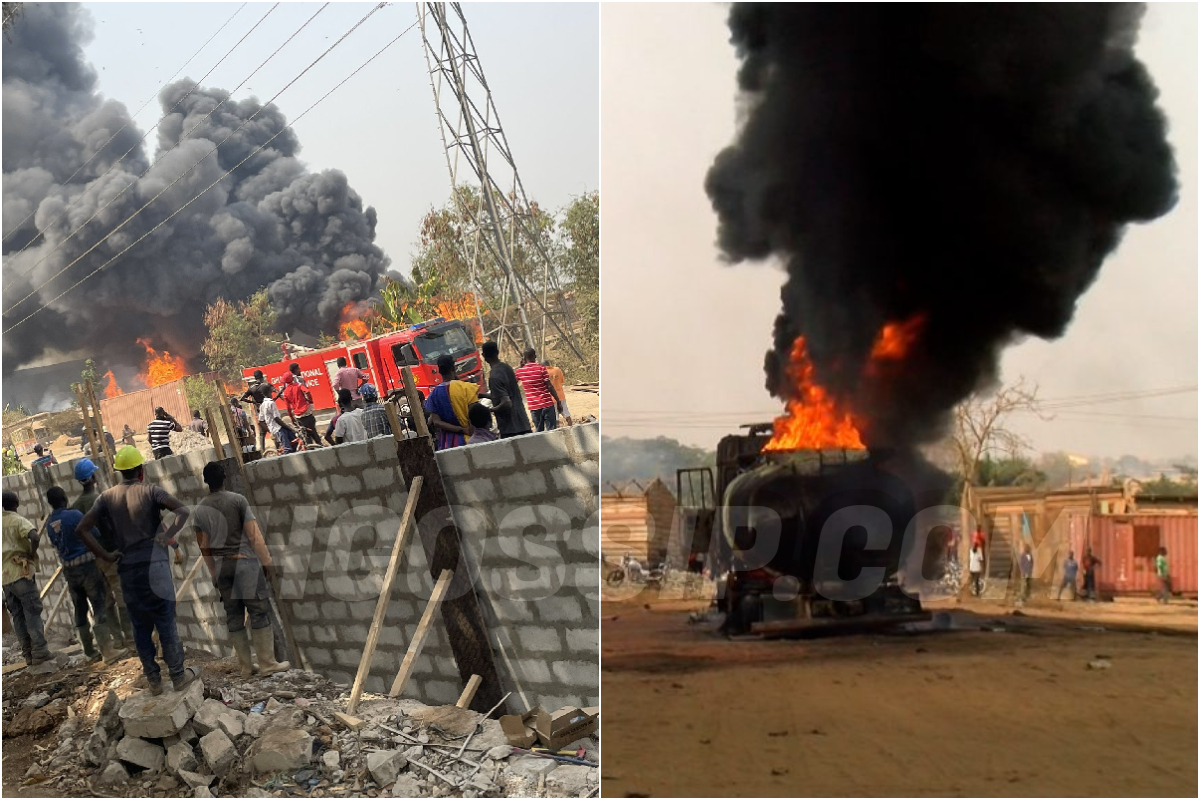 One other Explosion! Tanker Explodes At Kaase In Kumasi – VIDEO