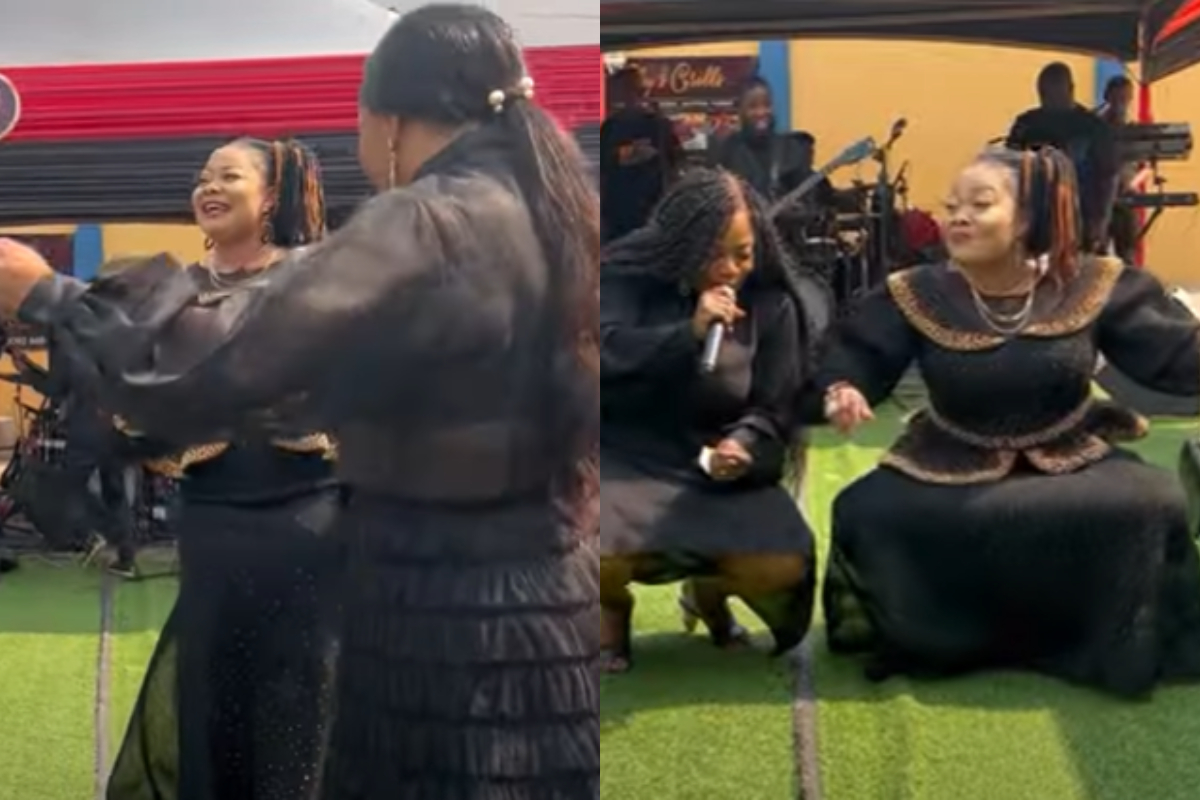 Moments Nana Agradaa Stole The Notice At Afia Schwarzenegger’s Father’s One Week Statement [Video]