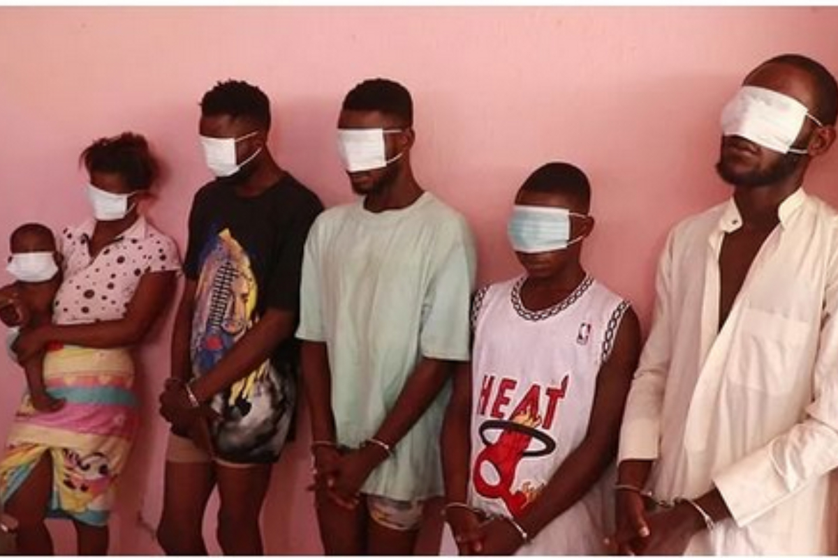 Nursing Mom And Five Others Arrested For Specializing In Abduction Of Toddlers In Ondo Disclose