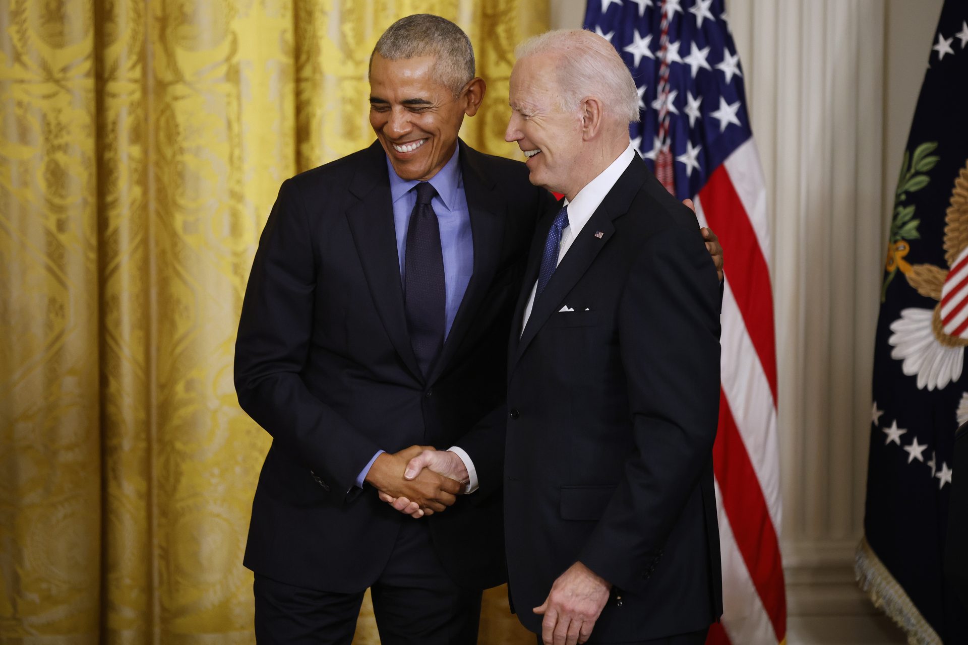 Barack Obama Jokingly Calls Joe Biden “Vice President” While Returning To The White Dwelling To Celebrate The Anniversary Of The Life like Care Act 