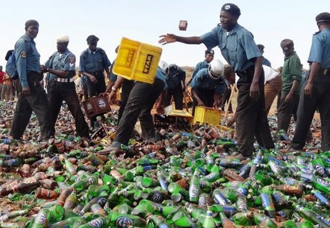 Hisbah seizes 1,426 bottles of alcoholic beverages in Jigawa