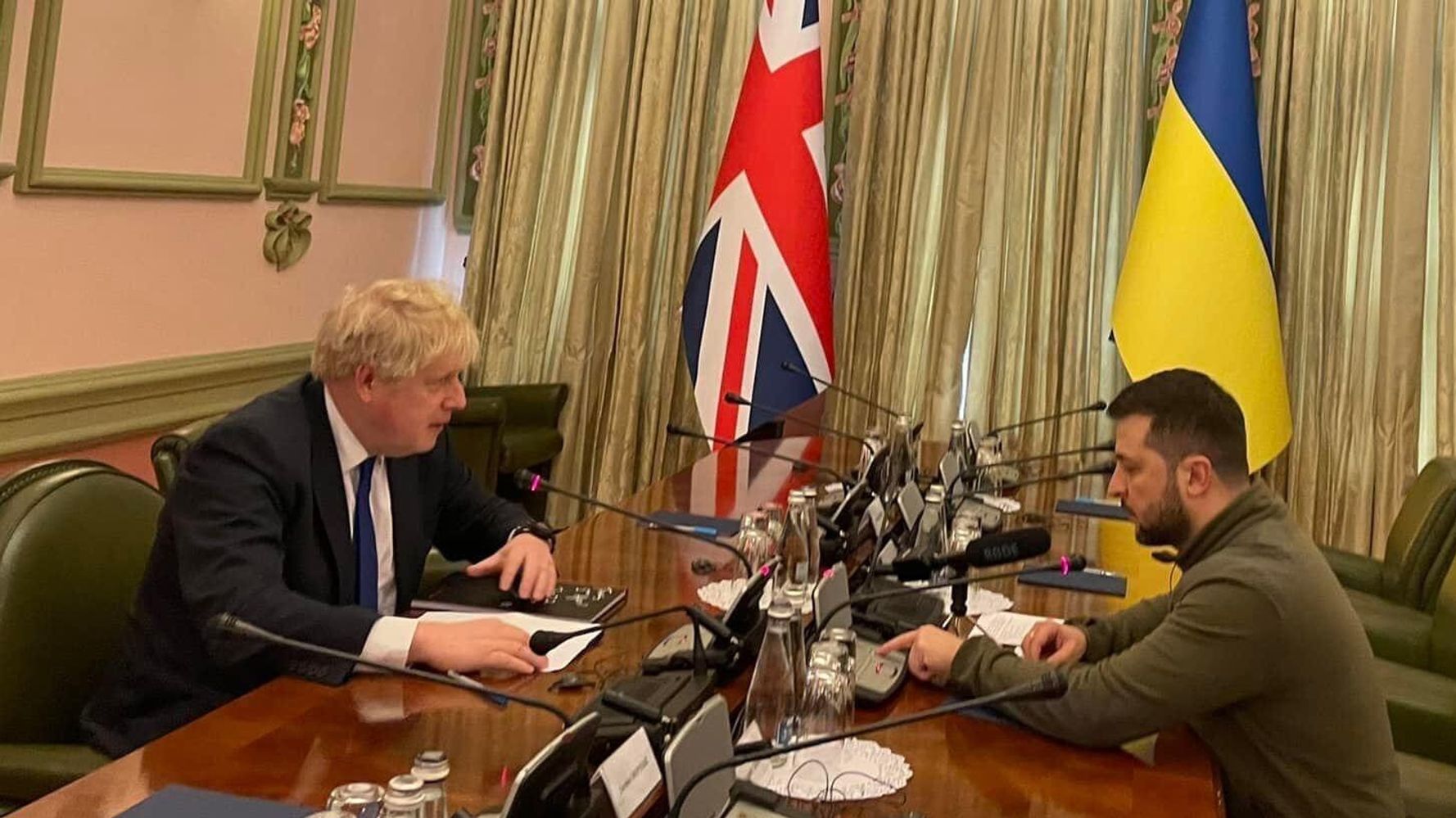Boris Johnson Visits Kyiv To Focus on With Zelenskyy And Pledge Weapons