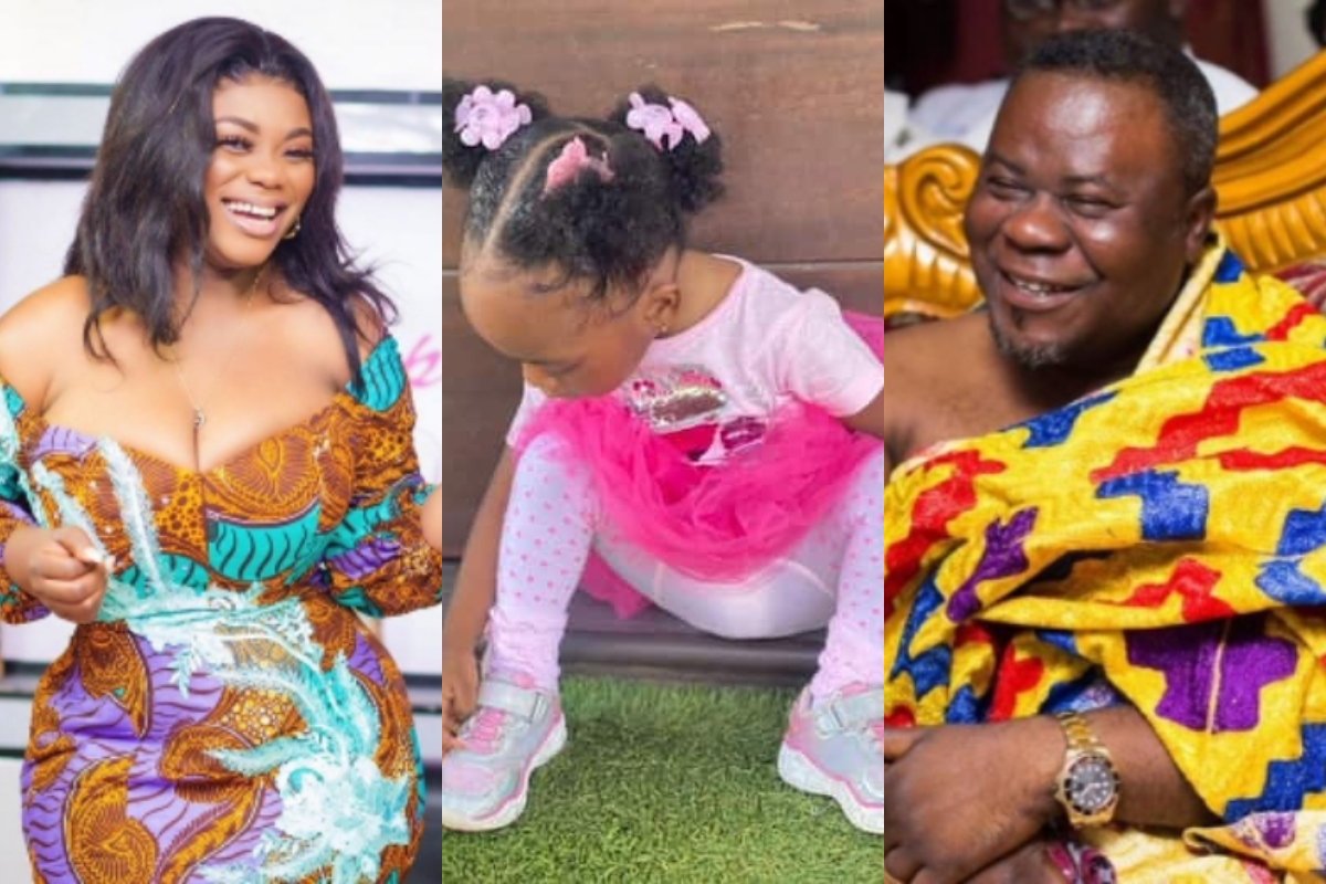 Akua GMB Celebrates Her Ex-husband Dr. Kwaku Oteng And Their Daughter As They Turn Plus One (Video)