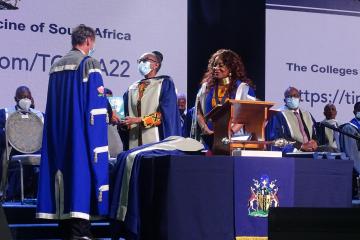 WHO Regional Director for African Pickle Receives an Honorary Fellowship Award from the Faculties of Medicines of South Africa