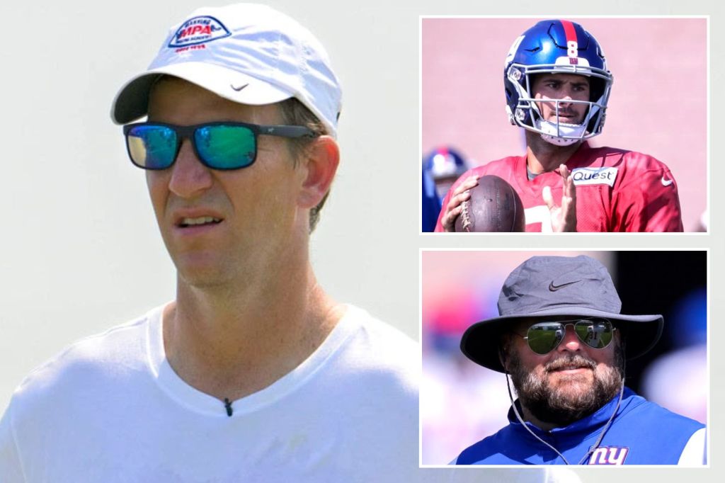 Eli Manning assured Brian Daboll, Daniel Jones can flip round Giants