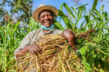 Reginald Omulo, Bean Farmer