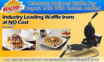 Completely happy Nationwide Waffle Day: Have fun with America’s #1 Waffles – Solely from Golden Malted