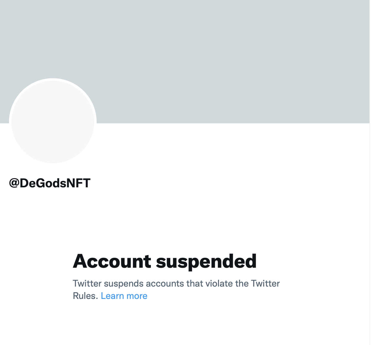 DeGods, Y00ts and NFT Staff Twitter Accounts Suspended!