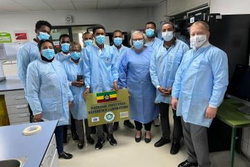 The Ethiopian Nationwide Influenza Laboratory will get acknowledged as a WHO Nationwide Influenza Centre
