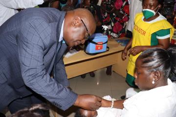 Ghana kick begins polio vaccination marketing campaign