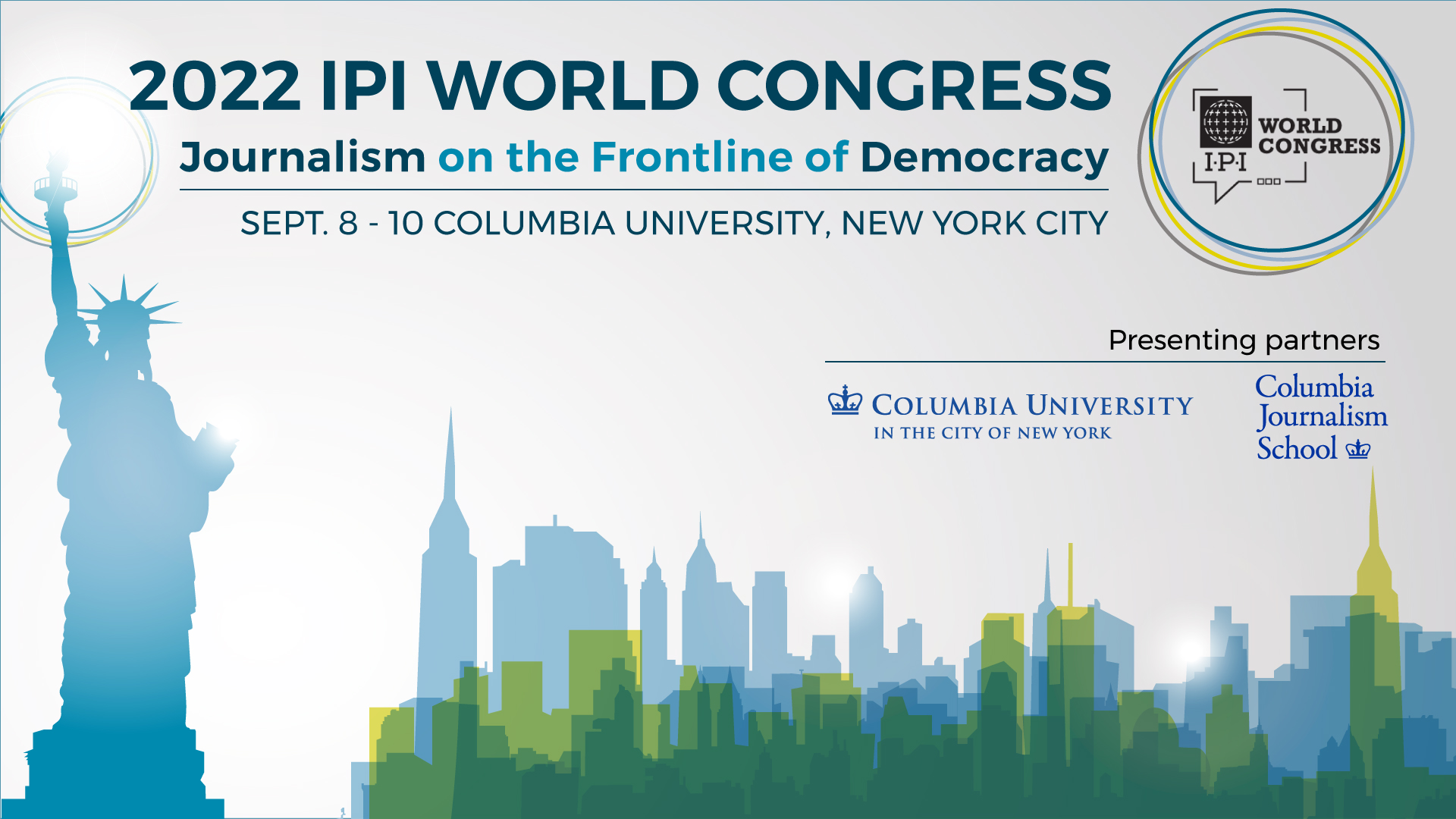 IPI to host 2022 International Journalism convention in New York