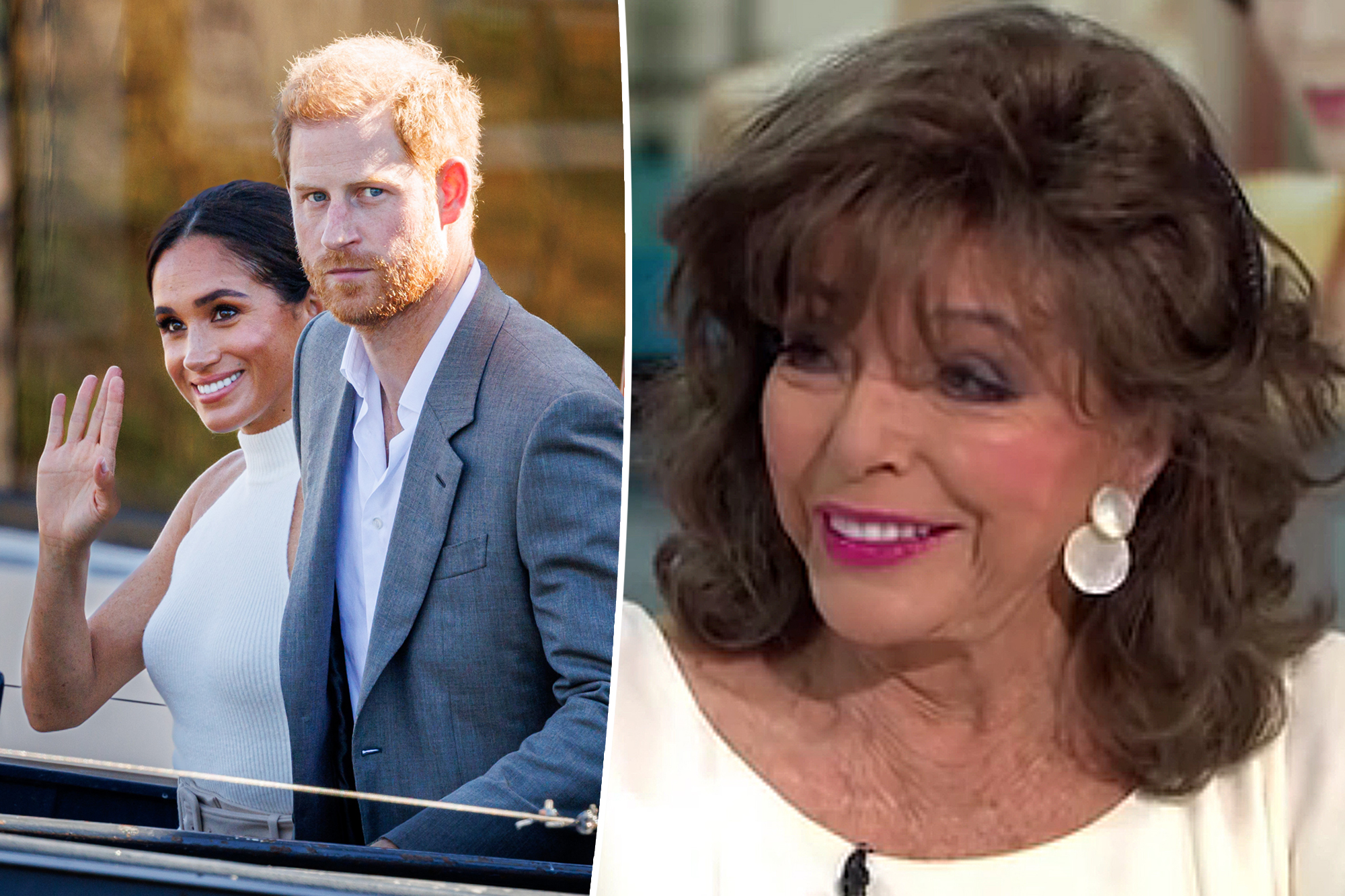 Joan Collins: We don’t want to present Harry and Meghan ‘extra oxygen’