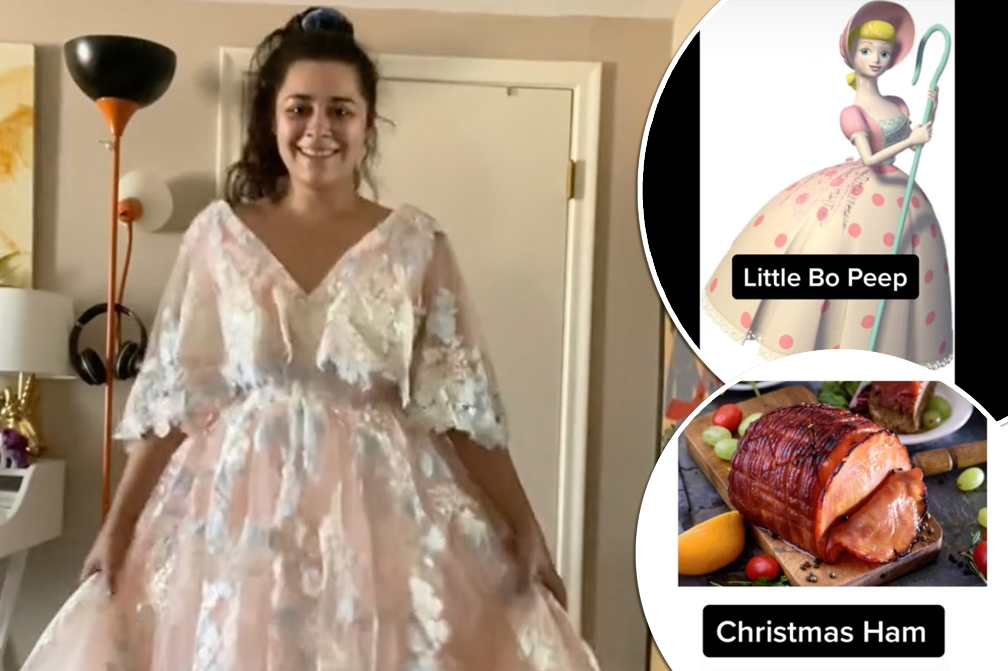 Bride trolled for ‘ugly’ costume: ‘Getting married in that Christmas ham?’