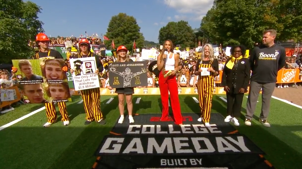 These 3 App State college students simply bought free tuition from ESPN School GameDay due to their superior indicators