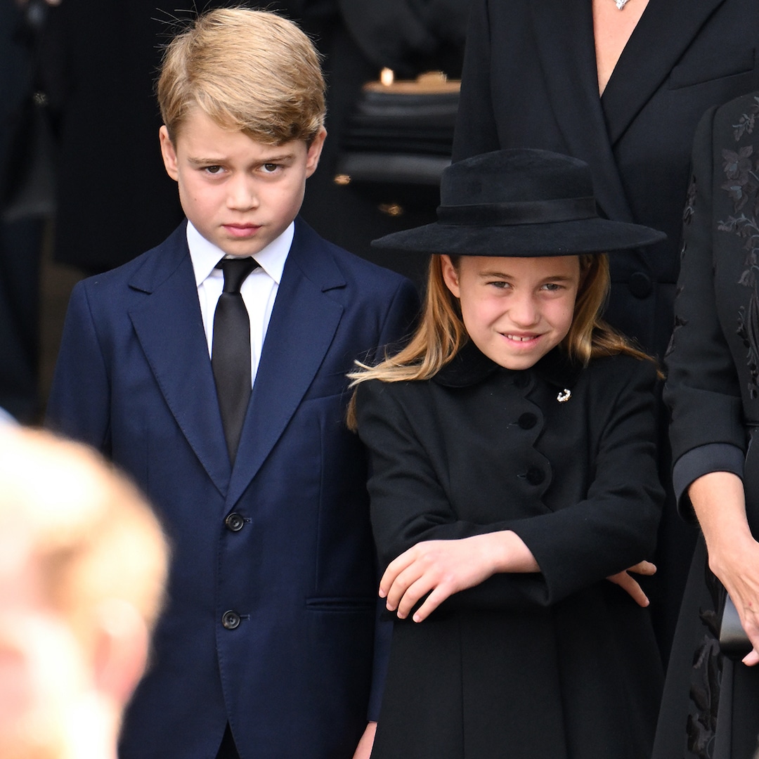 How Princess Charlotte Helped Prince George Comply with Funeral Protocol