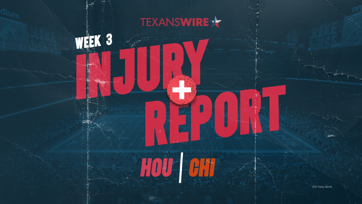 Texans vs. Bears Thursday damage report: TE Pharaoh Brown didn’t follow