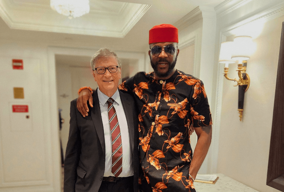 Ebuka Obi-Uchendu Captured Having A Good Time With Billionaire, Invoice Gates