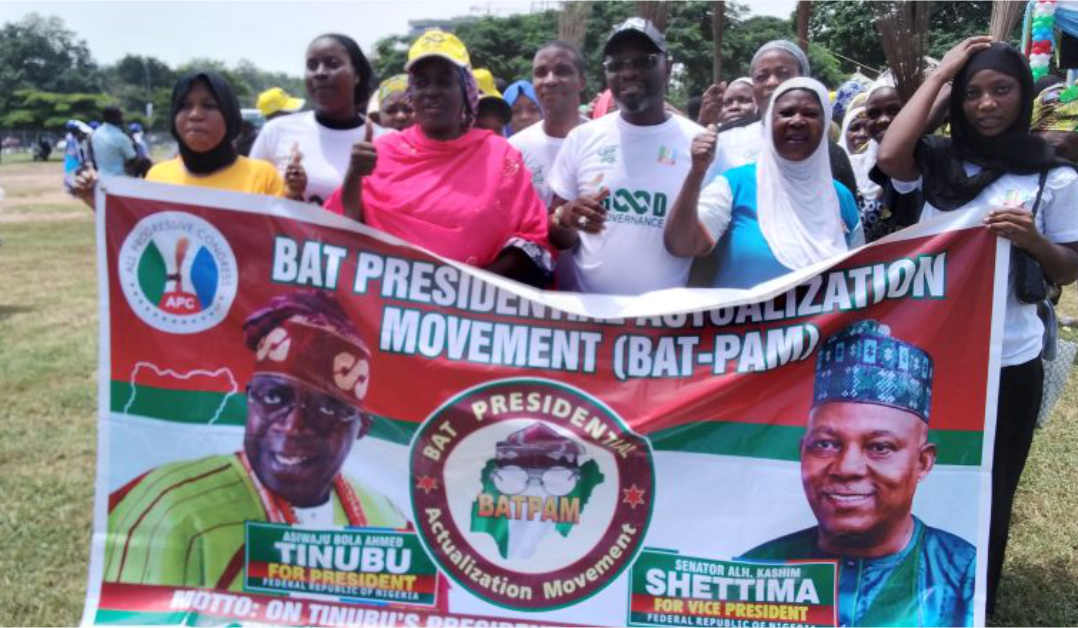 Tinubu, Shettima absent as help teams flag off APC presidential marketing campaign in Abuja