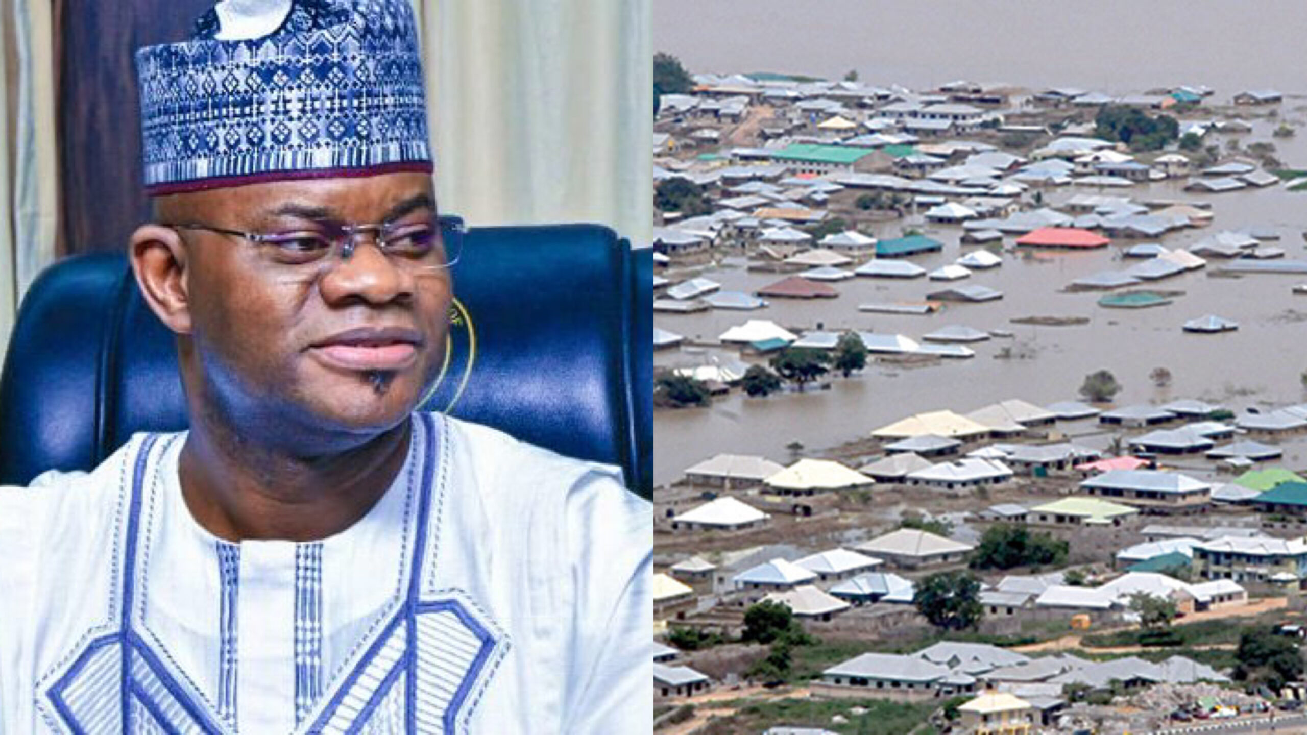 Flooding: Declare ‘state of nationwide catastrophe’ in Kogi, Yahaya Bello tells Buhari