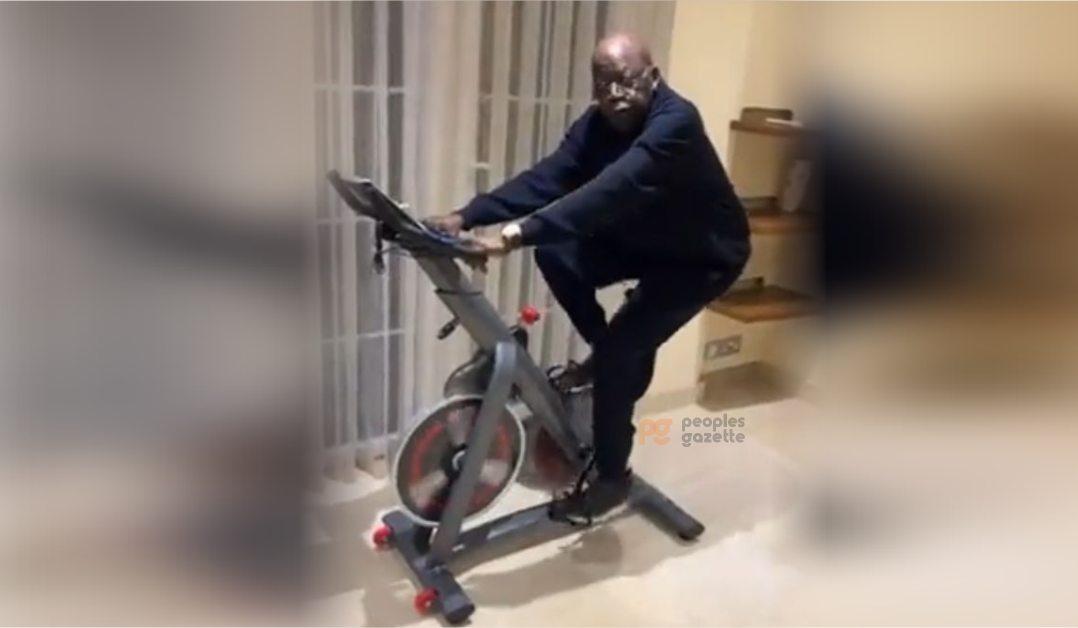 Tinubu releases exercise video from London hideout as well being hearsay lingers