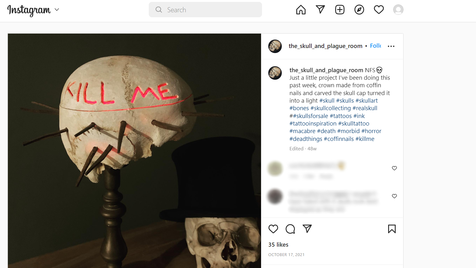 Desecrated human skulls are being bought on social media in UK’s unregulated bone commerce