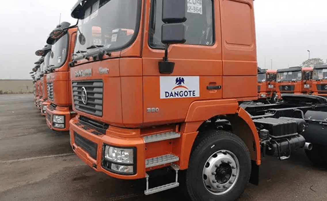 Dangote In Hassle As His Vehicles Has Been Impounded Due To Smuggling