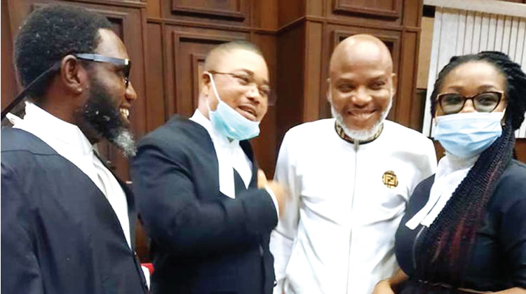 BREAKING: Attraction Courtroom frees Nnamdi Kanu