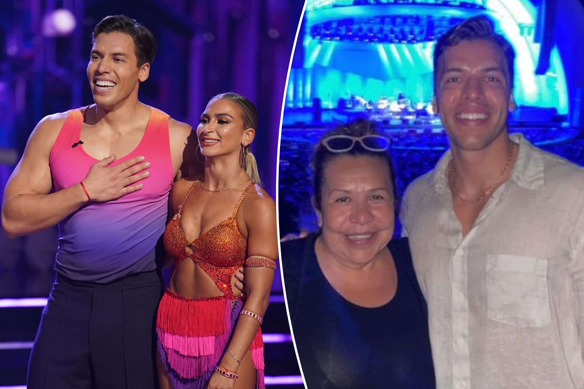 Joseph Baena tears up whereas reacting to ‘DWTS’ elimination, mother’s help