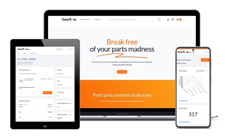 Components-Matching Platform Gearflow Receives $5.5M, Led by Brick & Mortar