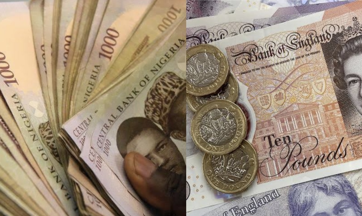 British pound sterling hits N1005 throughout Nigeria 