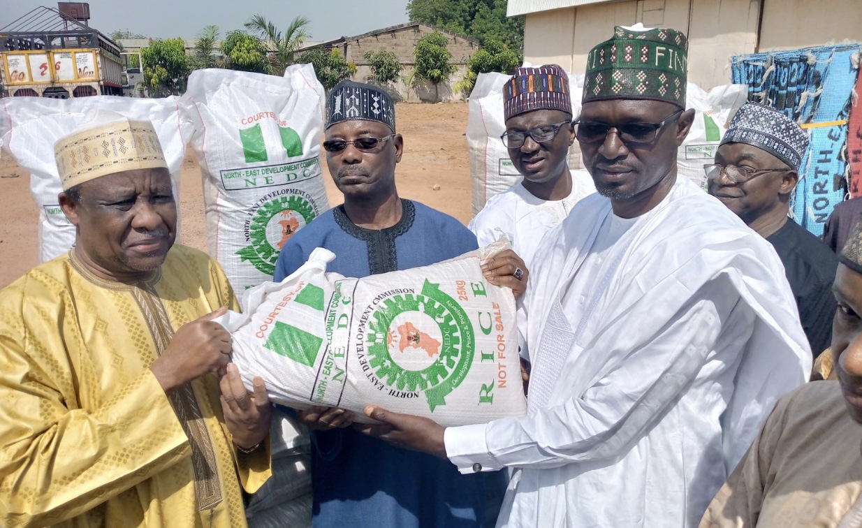 NEDC donates aid gadgets to flood victims in Adamawa