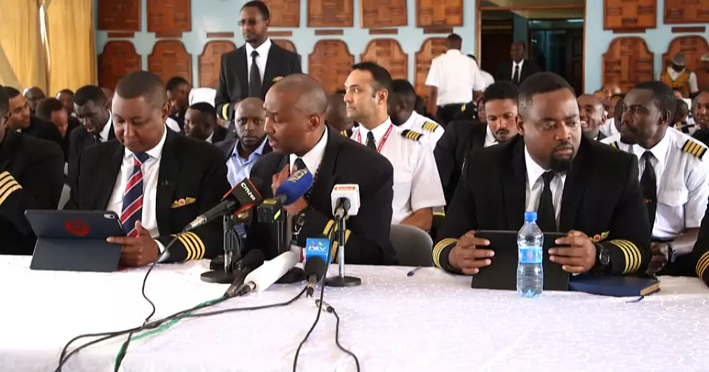 Kenya Airline pilots go on strike grounding 1000’s of passengers