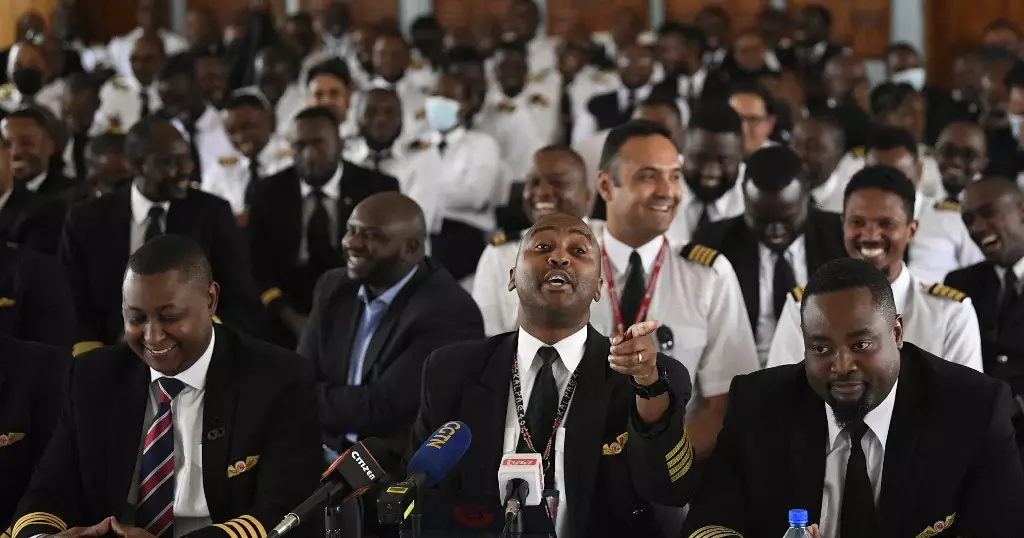 Courtroom orders placing Kenya Airways pilots again to work