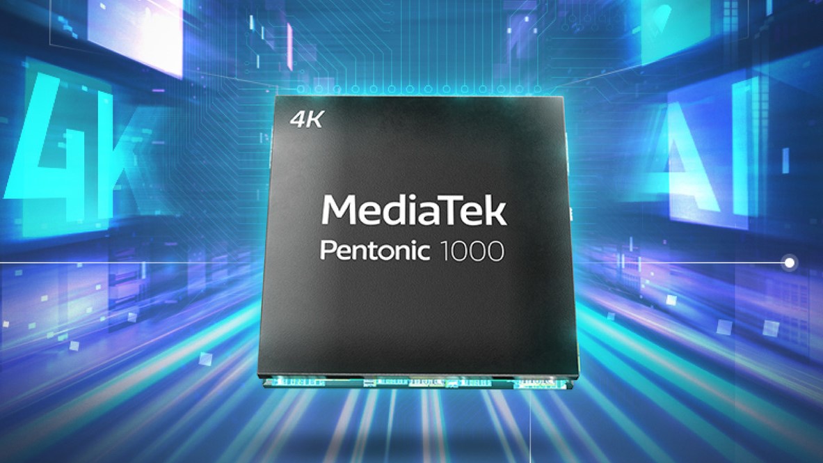 MediaTek Pentonic 1000 launches as a brand new SoC for next-gen 4K/120Hz premium TVs