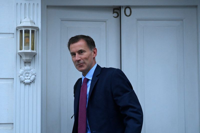UK economic system set to shrink subsequent 12 months, Hunt says in finances speech