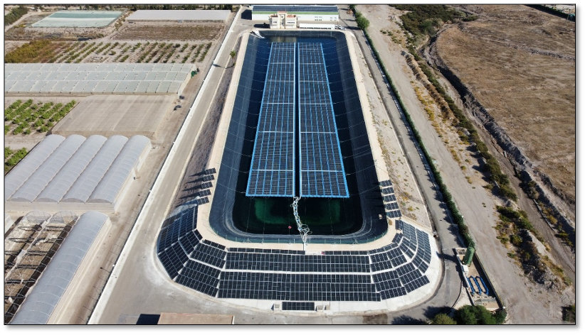 Floating PV for water pumping, desalination