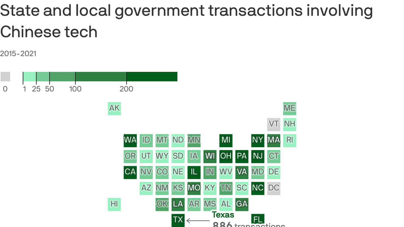 Colorado state and native governments shopping for banned Chinese language tech