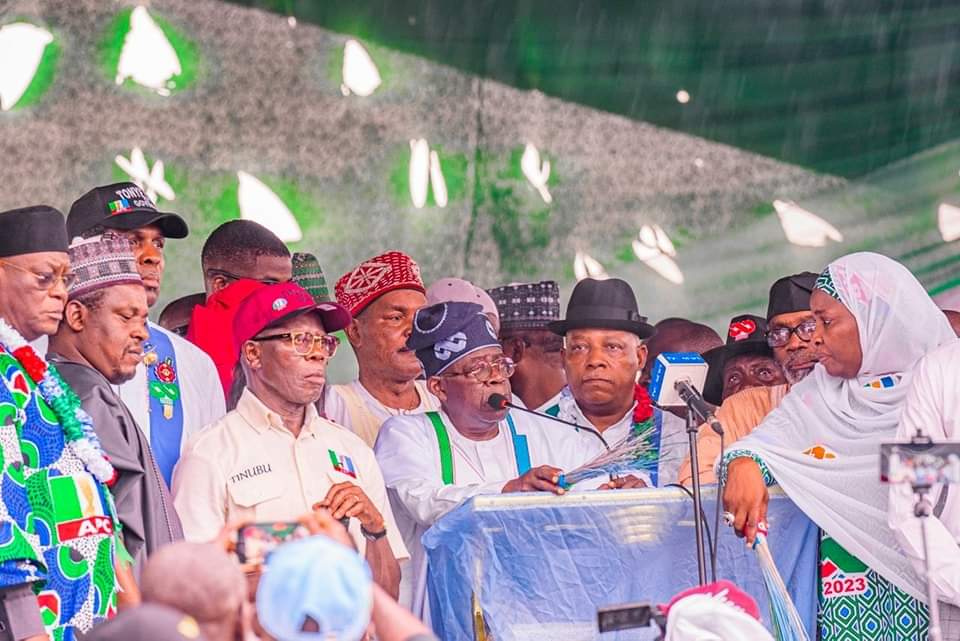 Sweep PDP away, vote me in your salvation, Tinubu tells Bayelsans