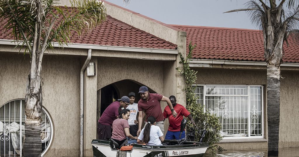 Flash flooding hits Gauteng province in South Africa