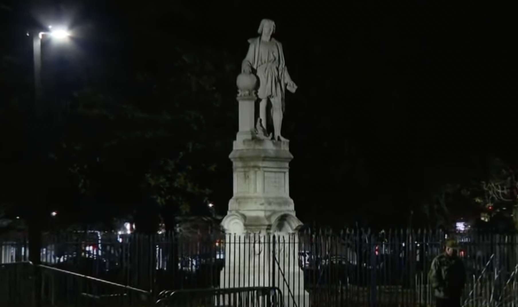 Crowds Cheer After Philadelphia Courtroom Orders Uncovering of Columbus Statue