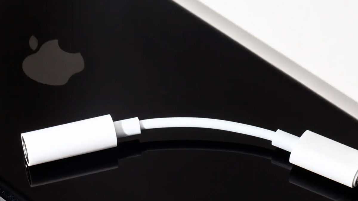 Purchase an affordable Apple lightning-to-headphone adapter and get free trials of Apple TV+ and extra