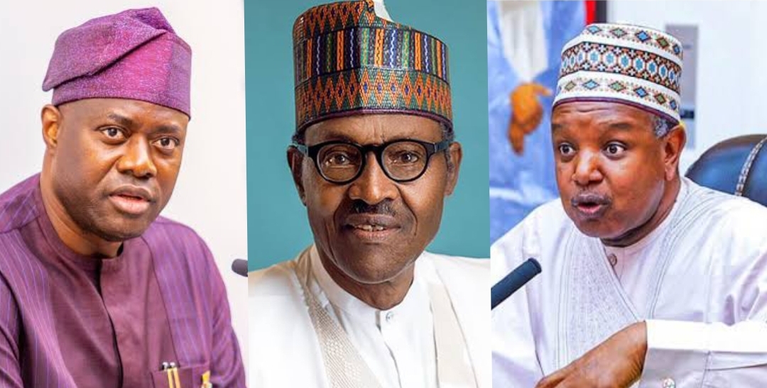 Buhari praises Bagudu as succesful chief, calls Makinde visionary politician