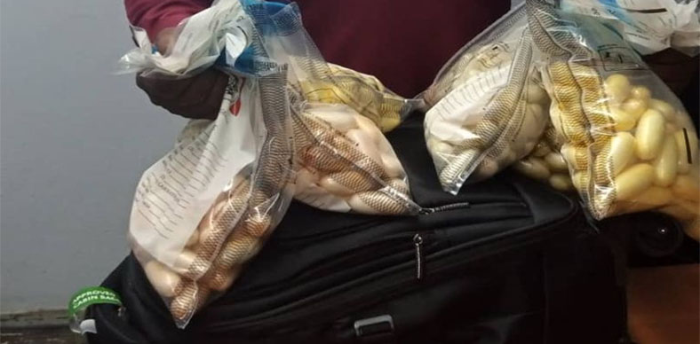 Brazil-returnee nabbed with cocaine in candies on Christmas Day 