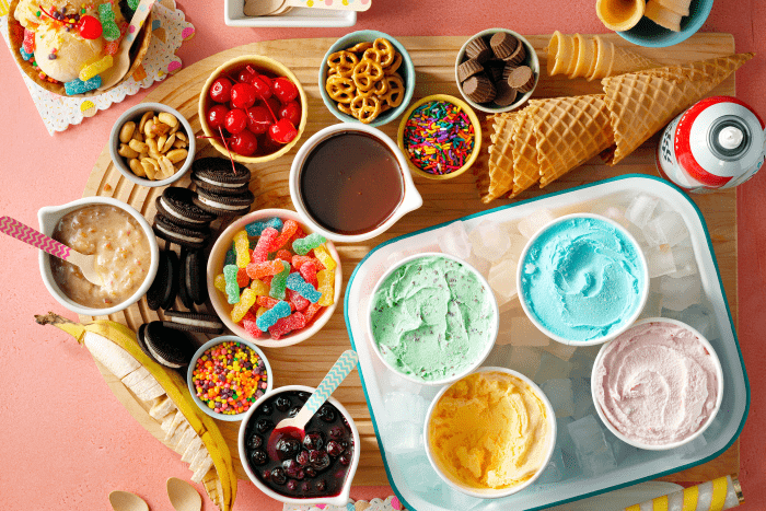 The right way to Make an Irresistible Ice Cream Sundae Bar