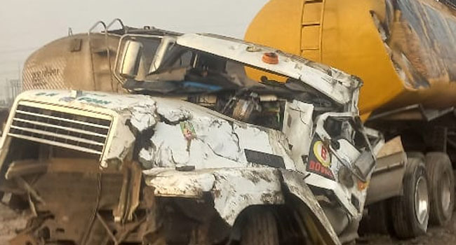 One Useless, One other Rescued In Lagos Tanker Accident