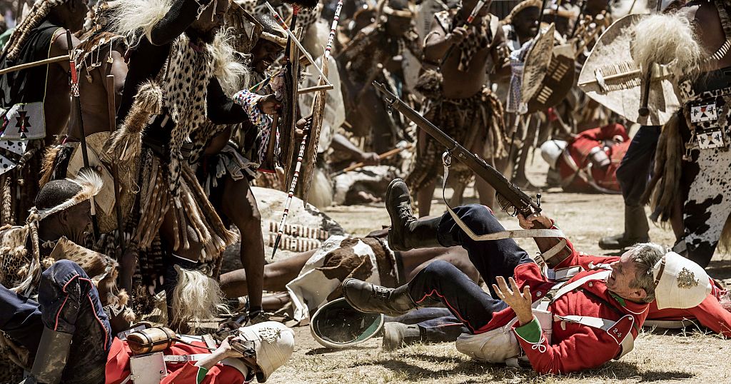 1000’s re-enact historic Zulu victory at Isandlwana